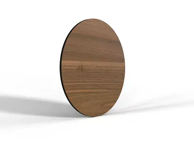 Dekor Panel dekoracyjny Orzech Amerykański, Koło 43 cm: powierzchnia płyty